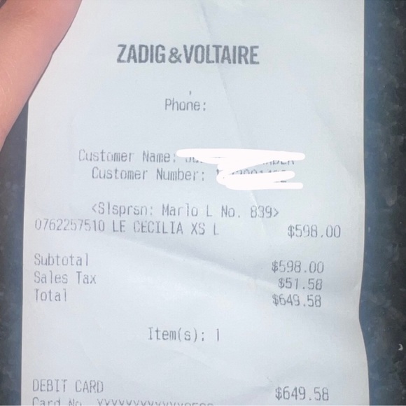 Zadig and Voltaire Cecilia bag - Picture 9 of 9